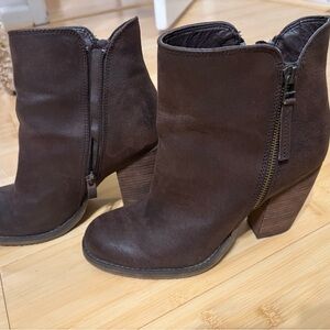 Rebels Dark Brown Ankle Booties